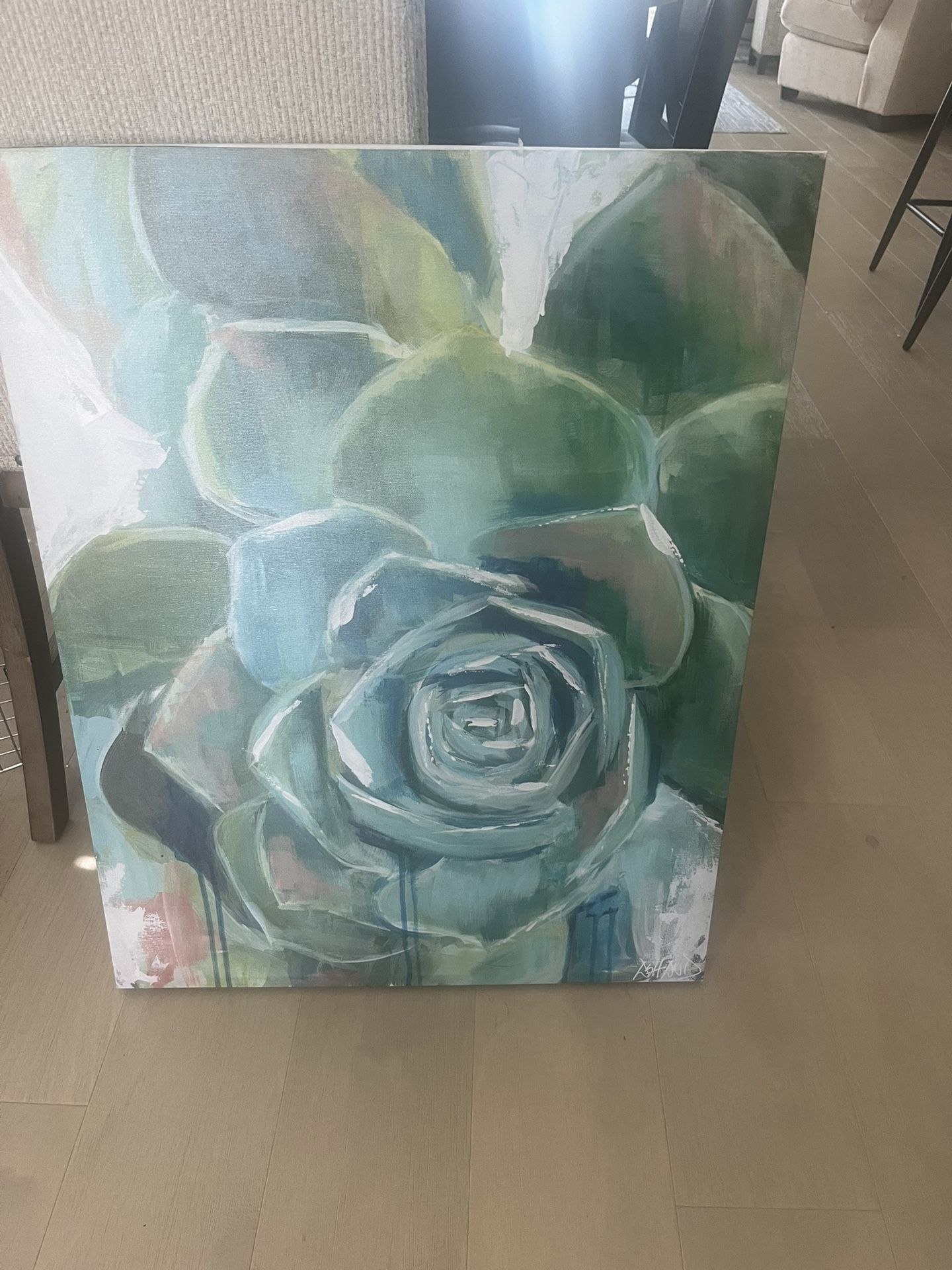 Light Blue Canvas