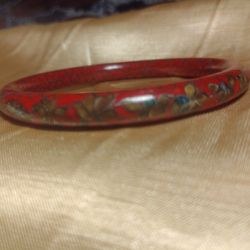 Large Width Cloisonne Bracelet