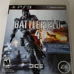 PS3 PlayStation 3 Battlefield 4  video game CIB