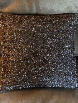 Sparkly Throw Pillow 