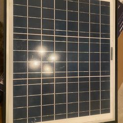 Rand solar panel attic ventilator