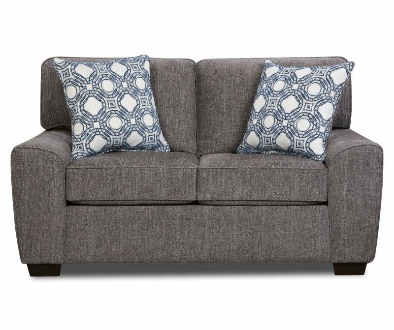 Lane Furniture REDDING Gray Loveseat ~ NEW!