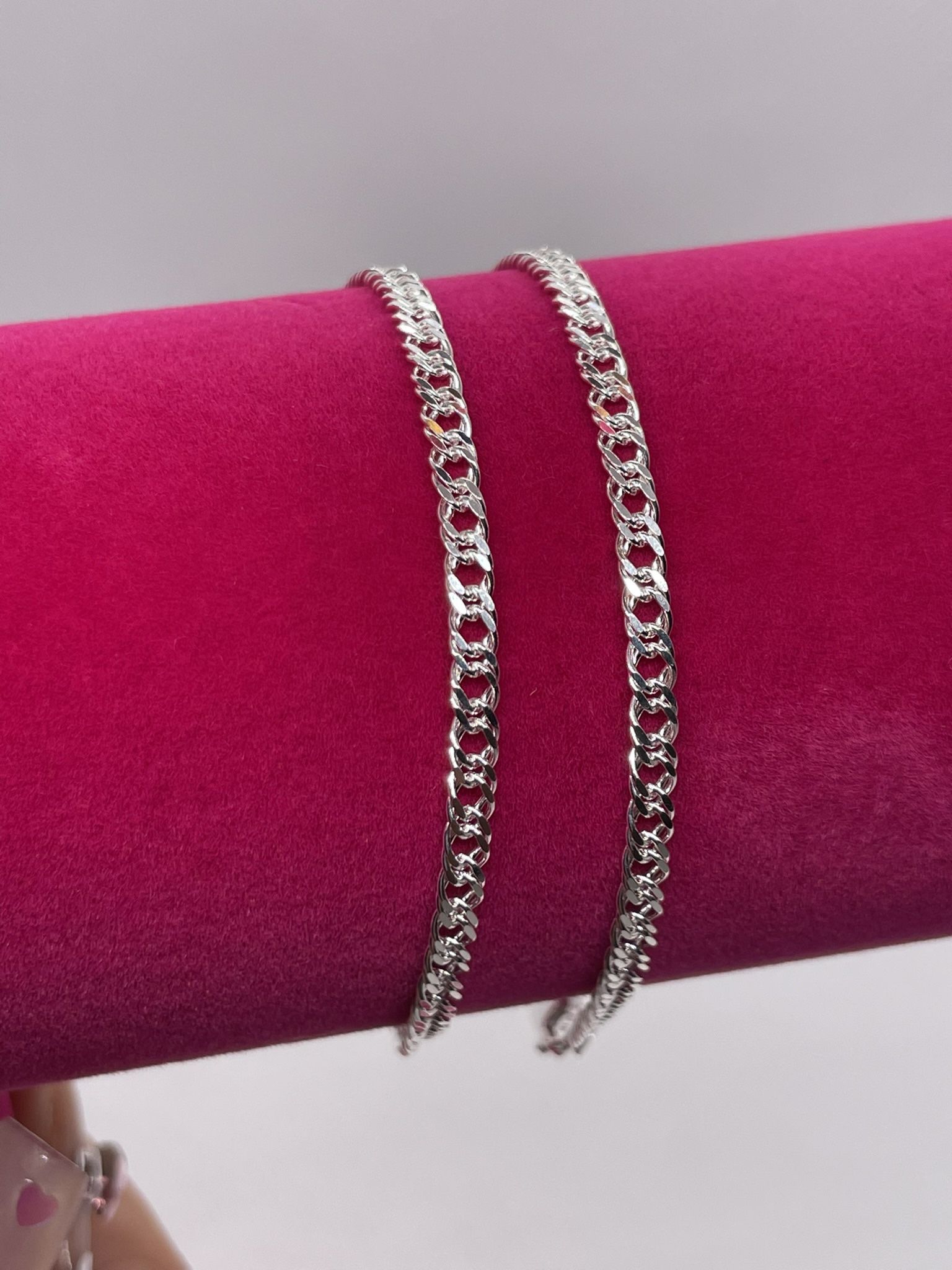 Silver Bracelet 6inch Stamped 925
