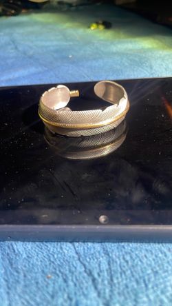 Feather bracelet by harvey mace
