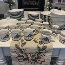 Whimsical Christmas The Salem China Co Dish Set