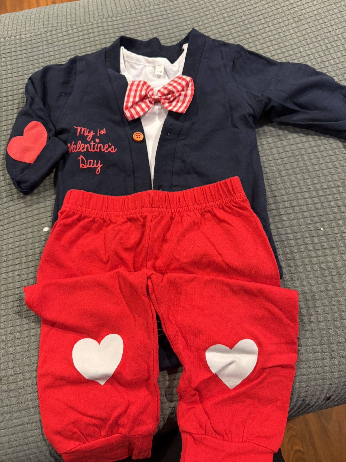 Baby Boy 1st Valentines Day Outfits (2)