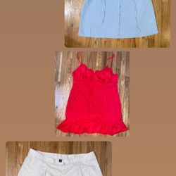 SHEIN Curve Lot 4XL – 3 Piece Set with 2 Tops and Shorts Plus Size
