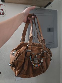 Vintage leather juicy couture bag