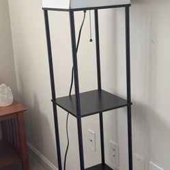 FREE! Floor Lamp With Shelves 