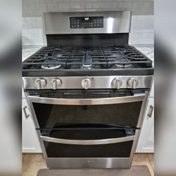 GE Gas Freestanding Range Convection Air Fry - Like New – Columbus, GA