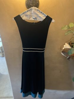 Forest Green Velvet Dress