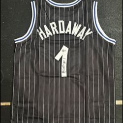 Hardaway Signed And Authenticated Jersey