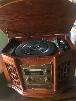 Innovative technology ITRR-501 wooden recordable music center