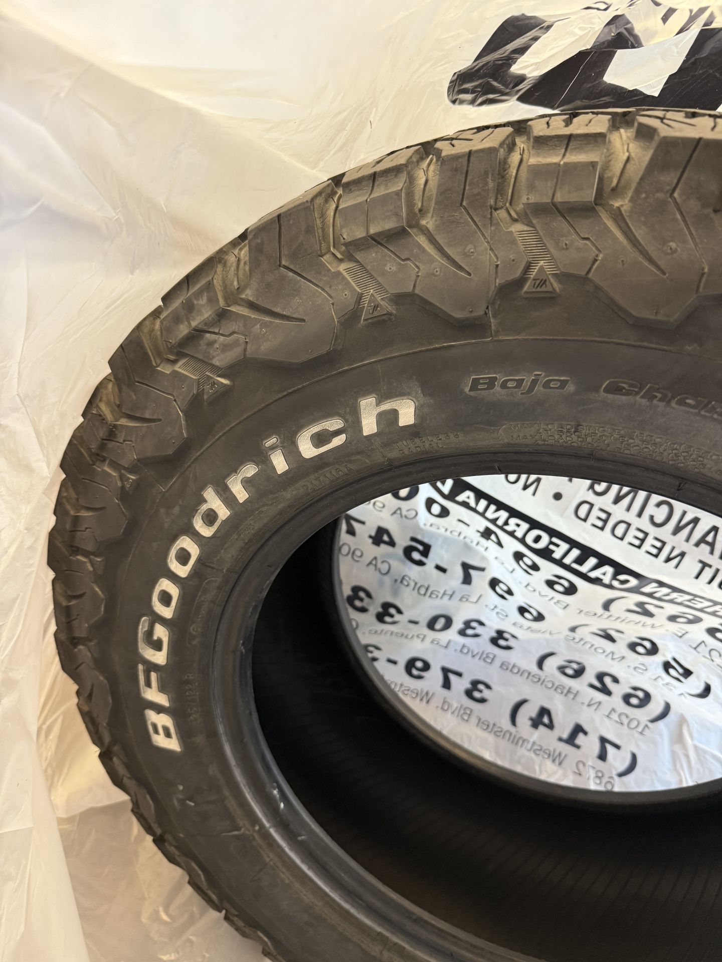 2 BF Goodrich Ko2 285/65/18 Used