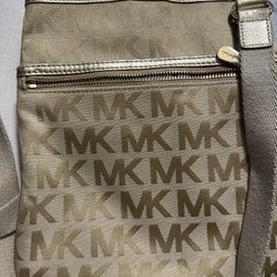 Michael Kors Gold Crossbody