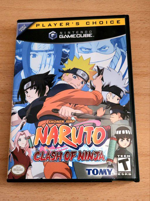 Naruto Clash of Ninja Game Cube Game
