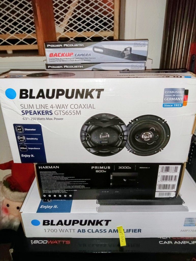 Blaupunkt Slim Line 6"1/2 Door Speakers Brand New In The Box
