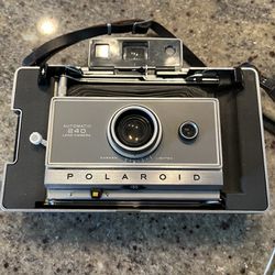 Antique Photo Equipment And Polaroid Camera