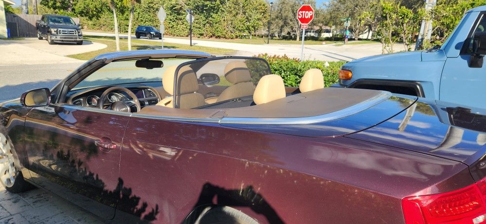 Wind deflector for Audi A5 cabriolet