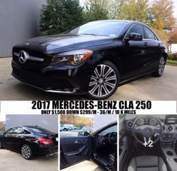 2017 MERCEDES BENZ CLA 250