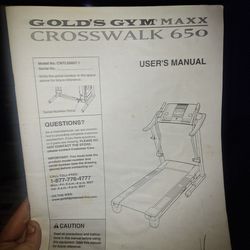 Gold Gym Treadmill 