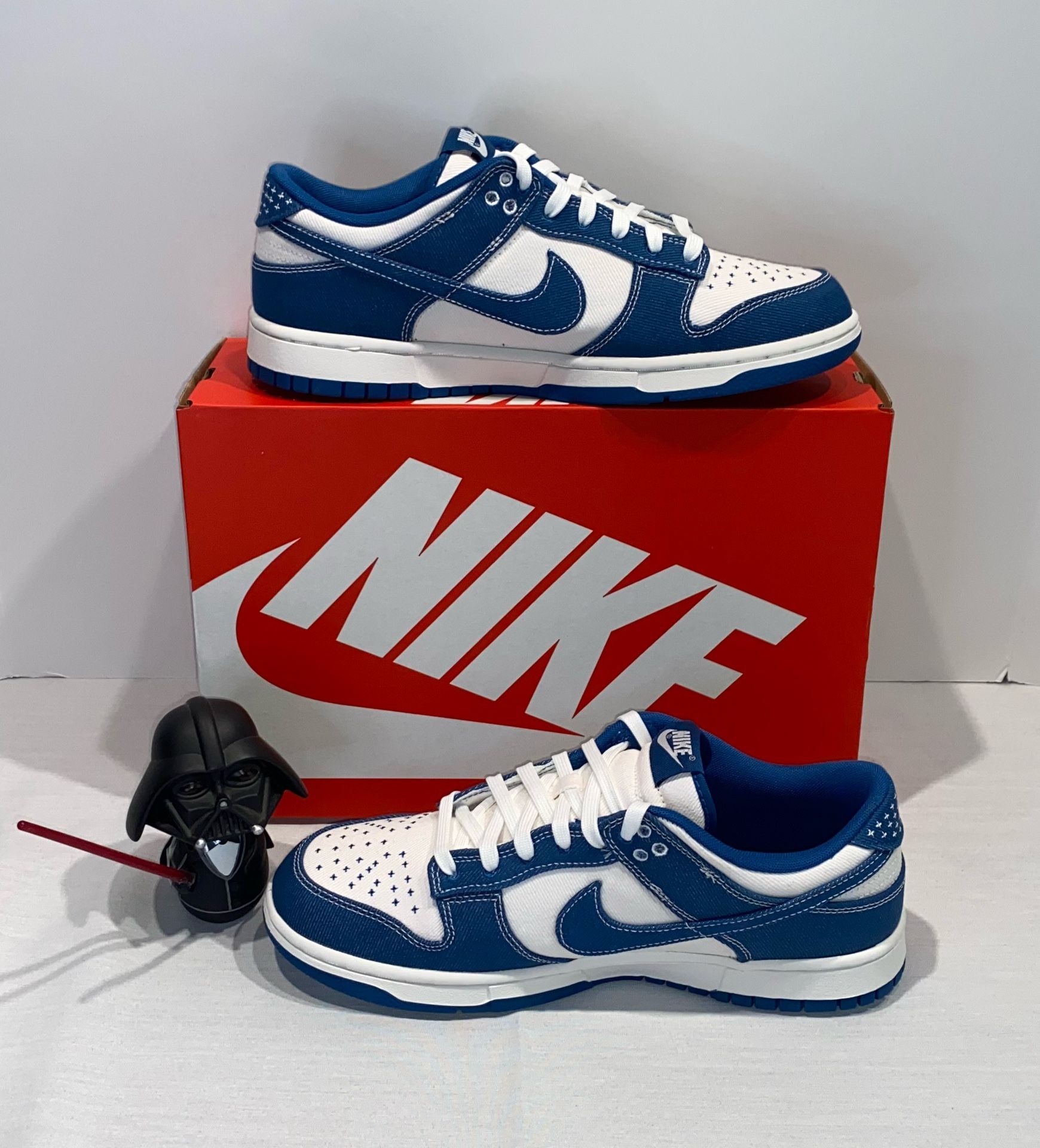 Nike Dunk Low SE 'Industrial Blue - Sashiko': DS Deadstock Men's