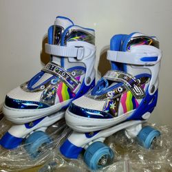 Rollerskates for girls, toddler medium