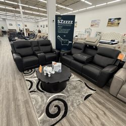 Massaging Sofa And Loveseat