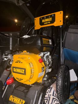 Dewalt 3400psi gas pressure washer