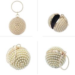 Women Evenonv Clutch Ball Round Bag