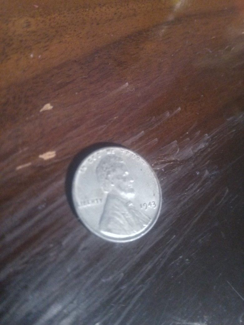 1943 Silver Wheat Penny