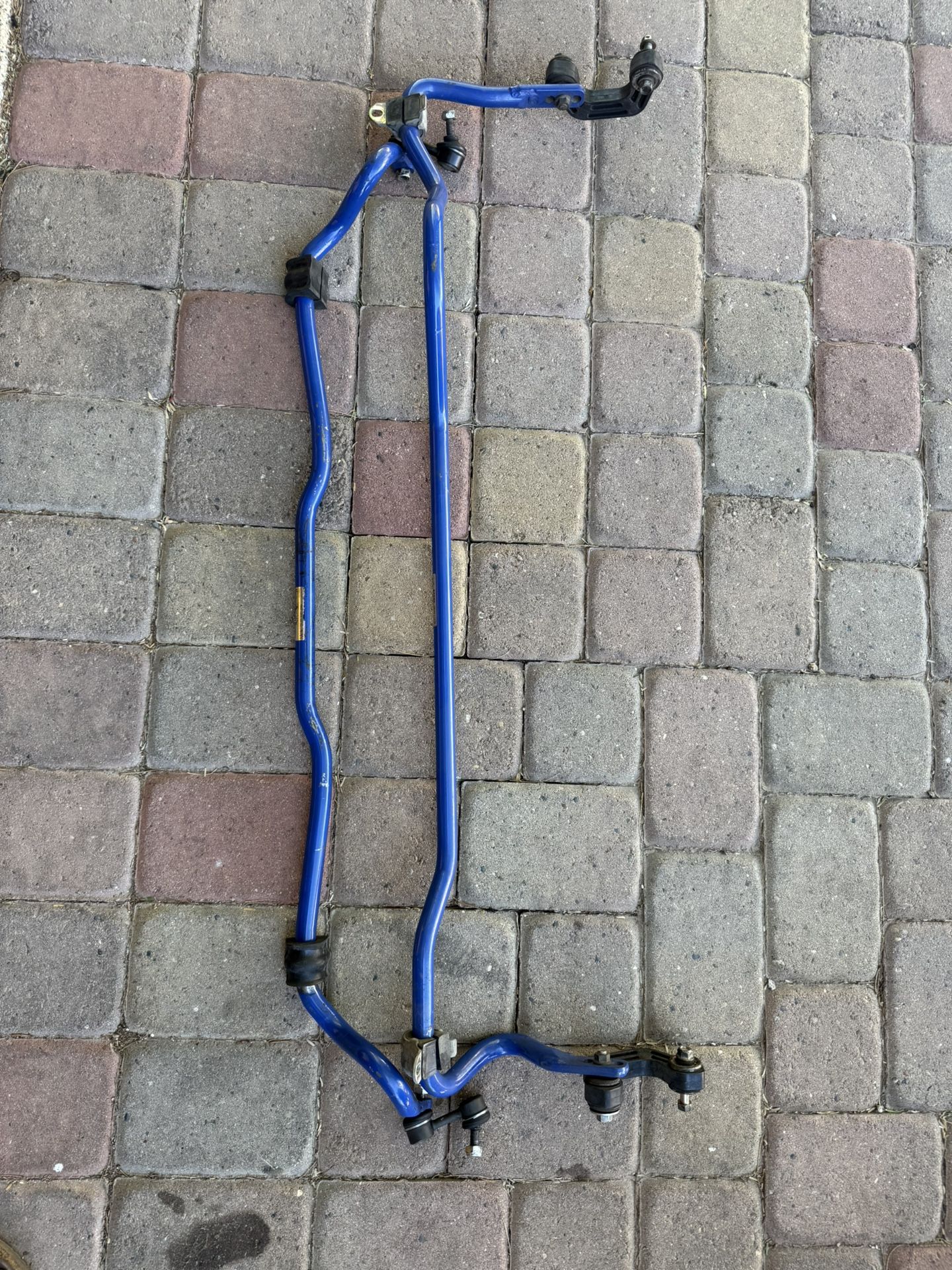 02-07 Subaru WRX STi CUSCO sway bars front and rear anti roll suspension blue JDM