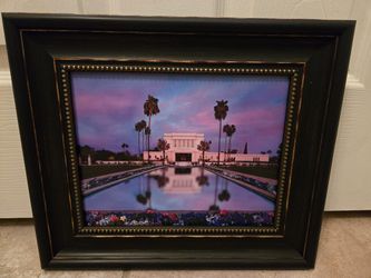 Mesa LDS Temple Framed Art