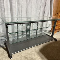 Glass Tv Stand 