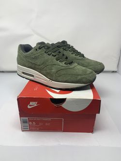 Nike Air Max 1 Premium ‘Olive Canvas’ Size 8.5M