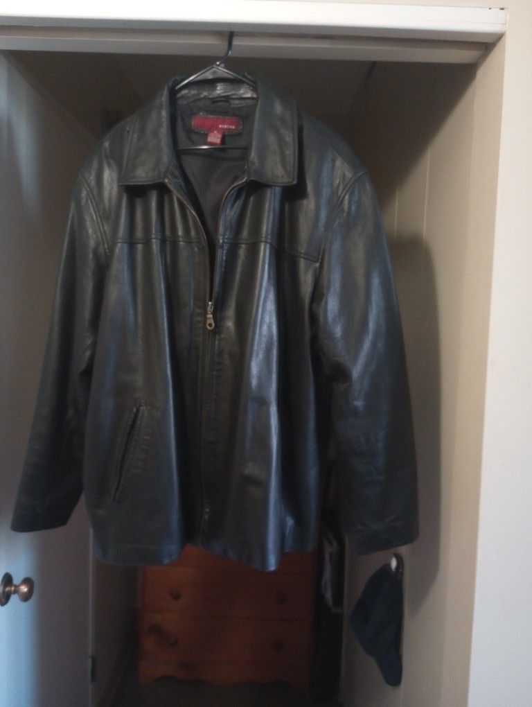 Men's xL Leather Jacket Excellent Condition