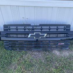 2019,2022 CHEVROLET SILVERADO 1500 GRILL