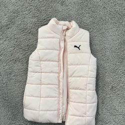 New Puma Girls Puffy Vest 10-12