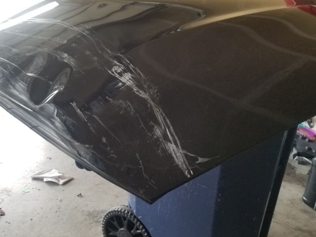 Nissan 370z Hood Damaged