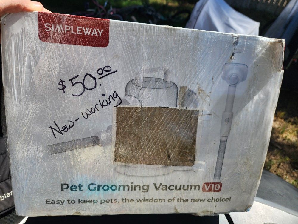 Pet Grooming Vaccum And Clippers