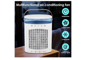  Portable 4-in-1 Mini Air Cooler Fan – BRAND NEW!