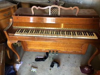 Piano will need cleaned