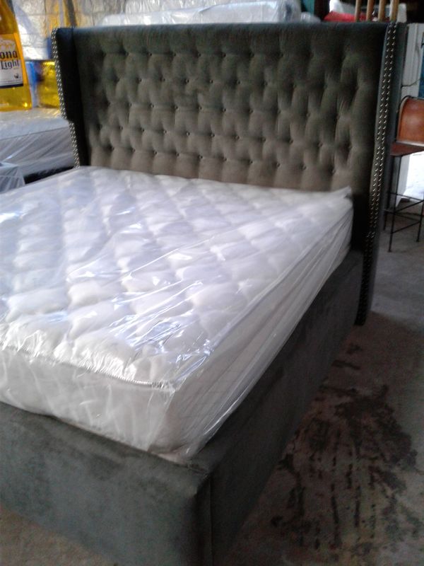 New Custme Made King Size Bed General In Houston Tx Offerup