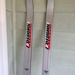 Vintage Rossignol Telemark TMS Series AR Cross Country Skis with Rottefella Bindings