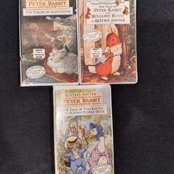 Peter Rabbit VHS Tapes 