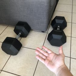 80 Pound Dumbbells (2 Of Them)