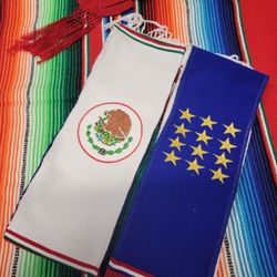 Hermosas Estolas De Graduación 🎓 Para Hombre Y Mujer Artesanía  Mexicana 