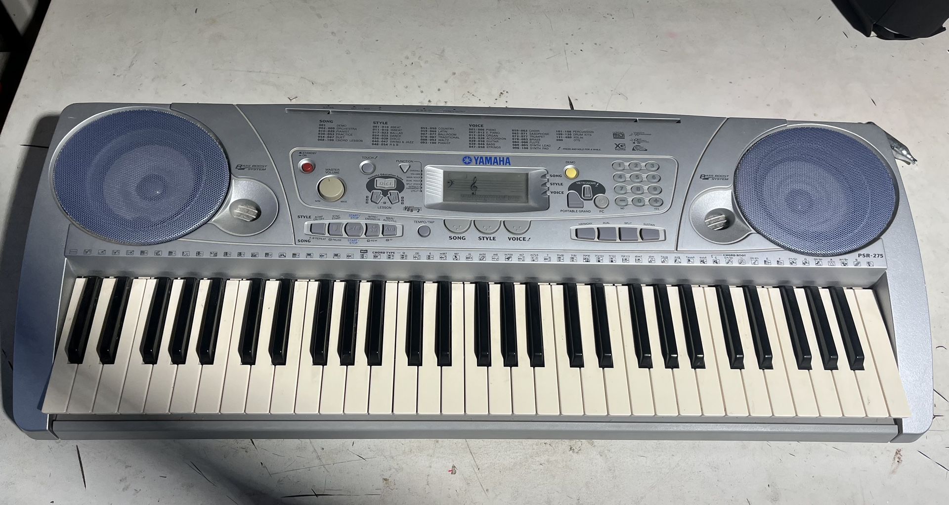 Yamaha Psr-275 Piano