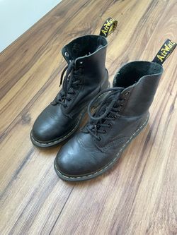 Dr. Martens 1460 Pascal Black Leather Boots Women’s Size 6 / EU 37