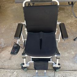 Foldable Electric Wheelchair (Like New)